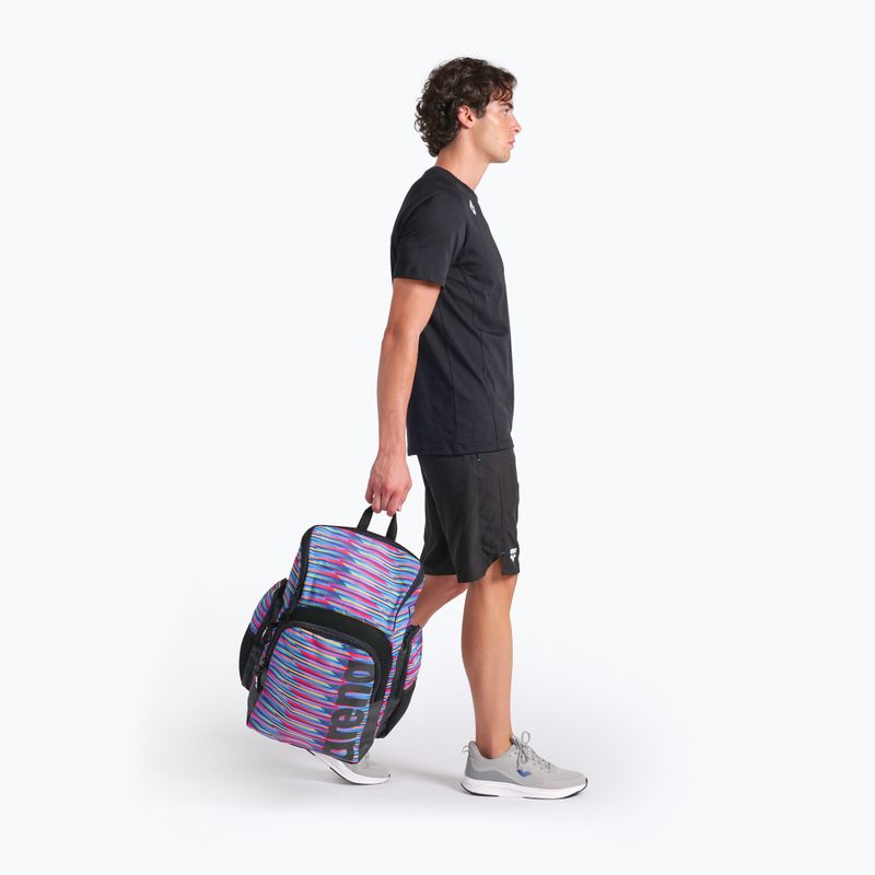 Plaukimo kuprinė arena Spiky III 35 l Allover racing stripes 6