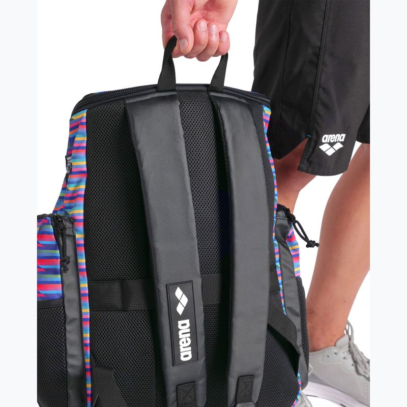 Plaukimo kuprinė arena Spiky III 35 l Allover racing stripes 8