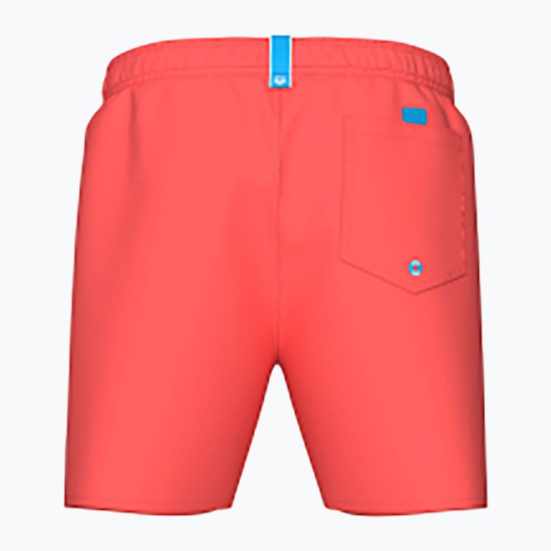 Vyriški maudymosi šortai arena Fundamentals Boxer R calypso coral/dark purple 2