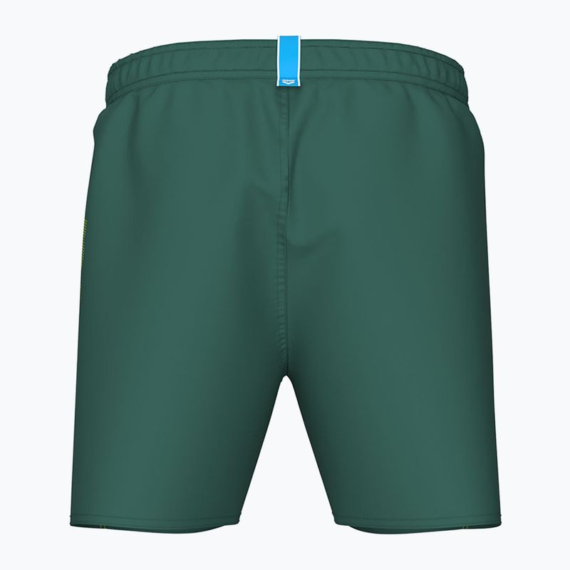 Vyriški maudymosi šortai arena Fundamentals Arena Logo Boxer R artic lime/mangrove 4