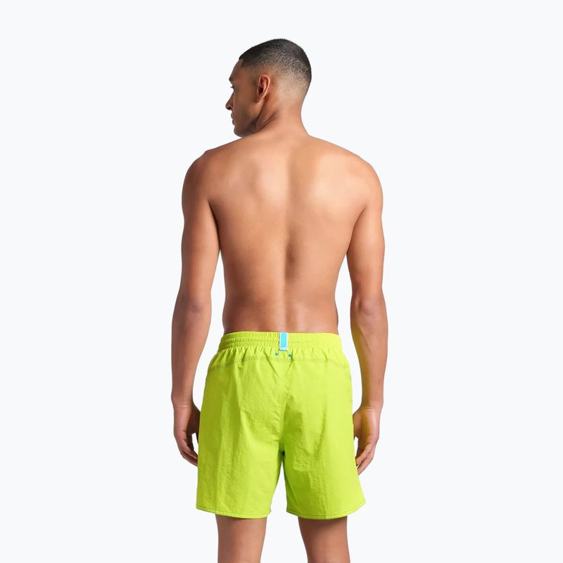Vyriški maudymosi šortai arena Fundamentals Arena Logo Boxer R artic lime/mangrove 4
