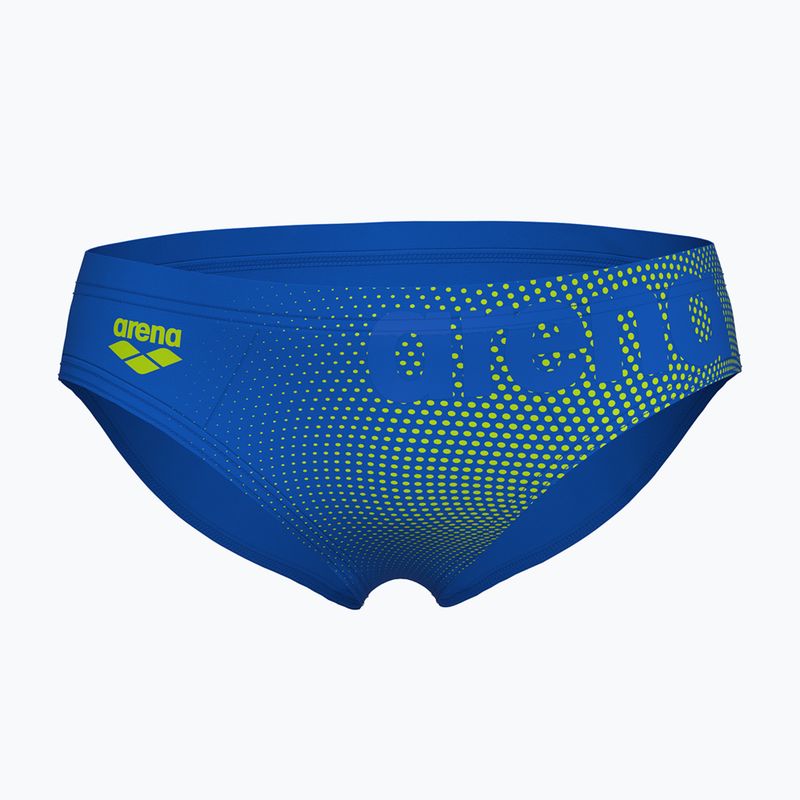 Vaikiškos plaukimo glaudės arena Dim Light Swim Briefs blue china/artic lime