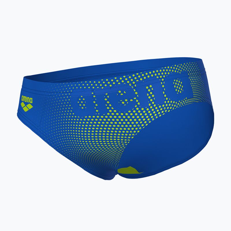 Vaikiškos plaukimo glaudės arena Dim Light Swim Briefs blue china/artic lime 3