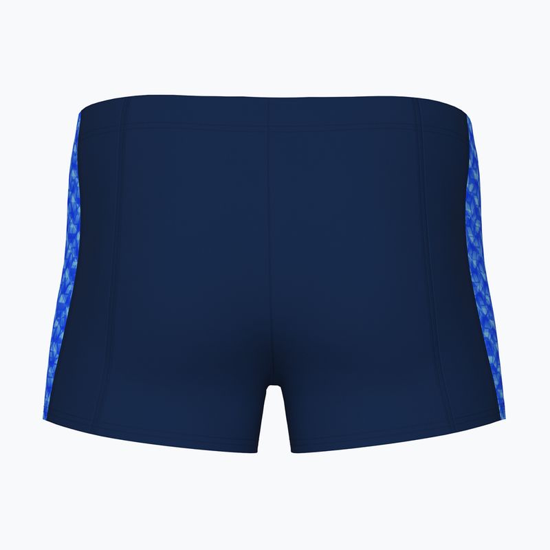 Vyriškos maudymosi trumpikės arena Monogram Swim Short navy/blue mutlti 2