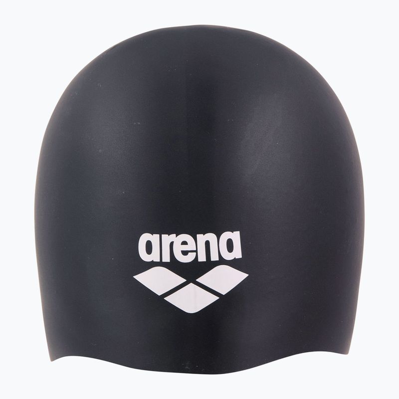 Plaukimo kepuraitė arena Long Hair black/white