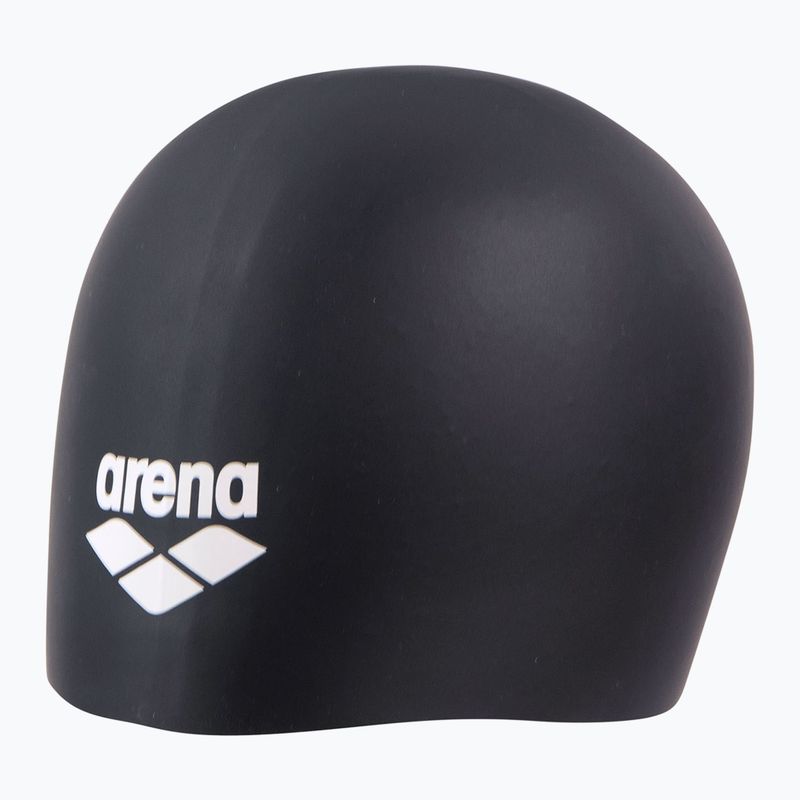 Plaukimo kepuraitė arena Long Hair black/white 2