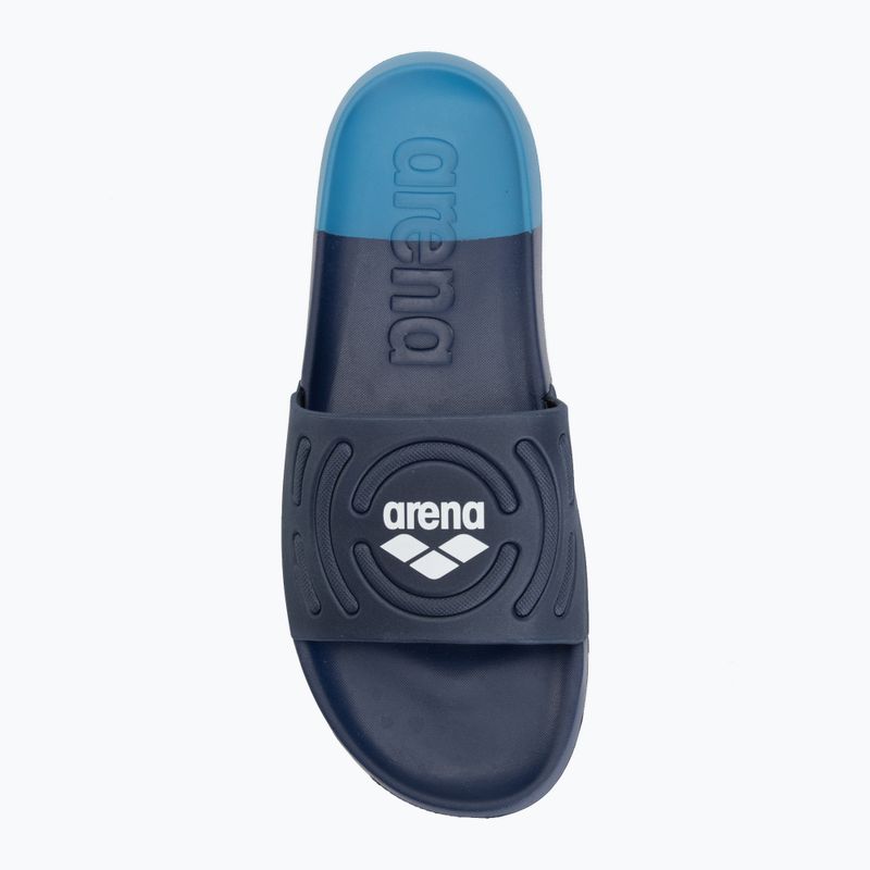 Šlepetės arena Urban Active navy/white/turquoise 5