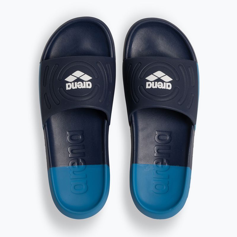 Šlepetės arena Urban Active navy/white/turquoise 3