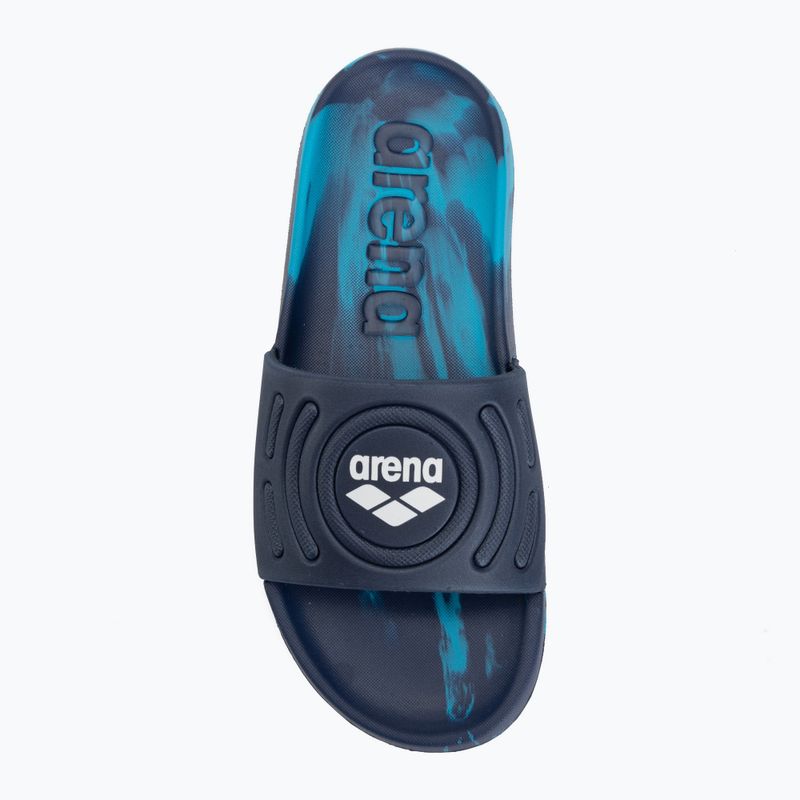 Vaikiškos šlepetės arena Urban Active Jr navy/navy/turquoise 5