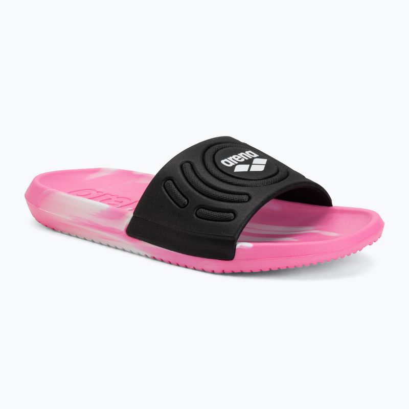 Vaikiškos šlepetės arena Urban Active Jr pink/black/white
