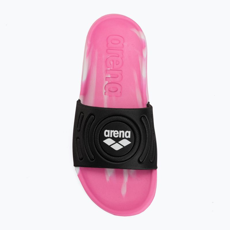 Vaikiškos šlepetės arena Urban Active Jr pink/black/white 5
