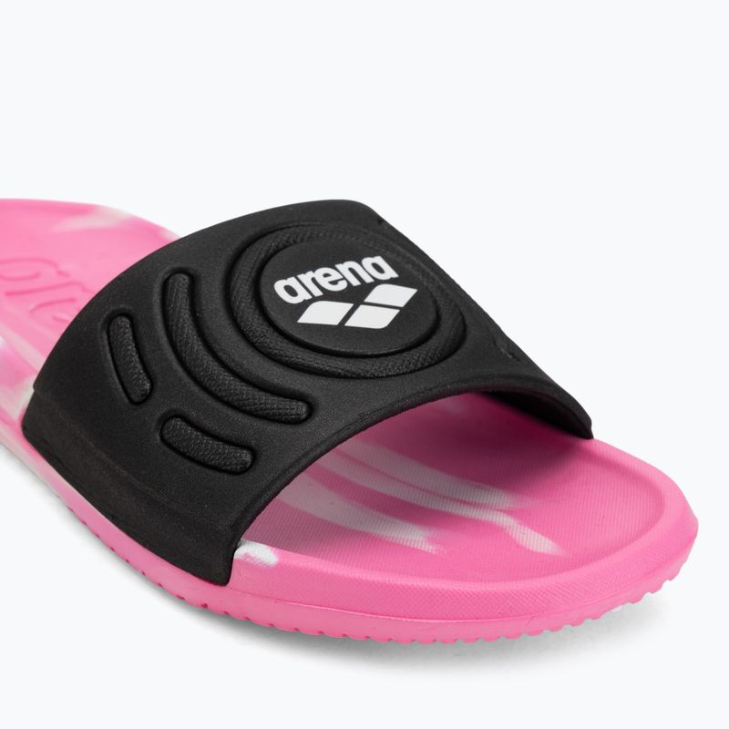 Vaikiškos šlepetės arena Urban Active Jr pink/black/white 7