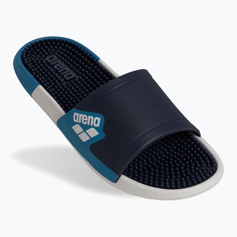 Šlepetės arena Marco Active navy/white/turquoise 2