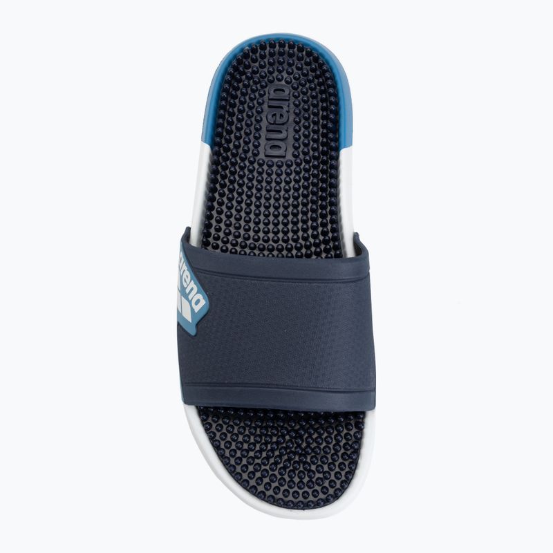 Šlepetės arena Marco Active navy/white/turquoise 5