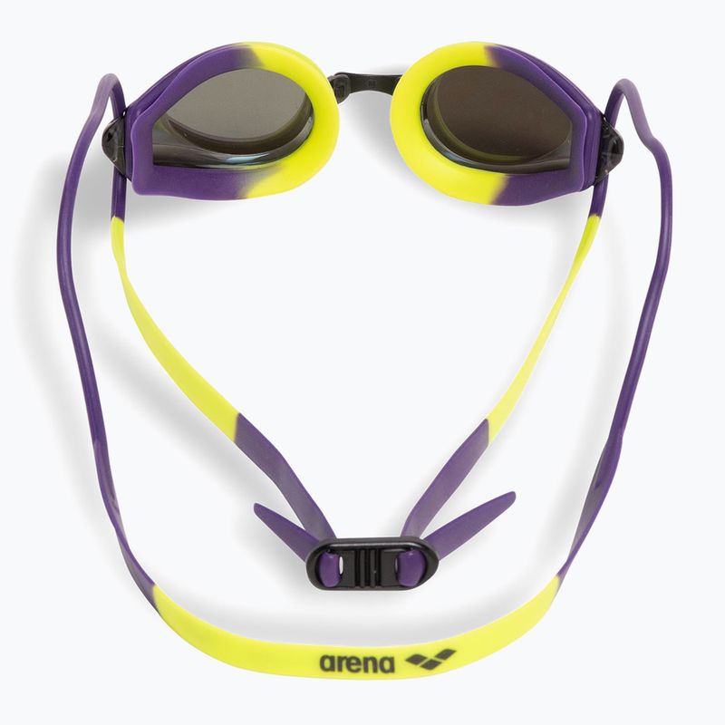 Plaukimo akiniai arena Tracks Mirror violet/plum/artic lime 3
