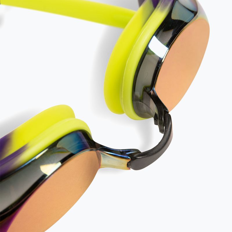 Plaukimo akiniai arena Tracks Mirror violet/plum/artic lime 5