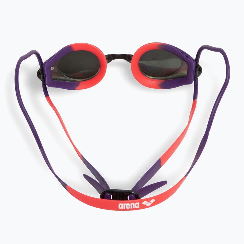 Plaukimo akiniai arena Tracks Mirror copper/plum/bright coral 3