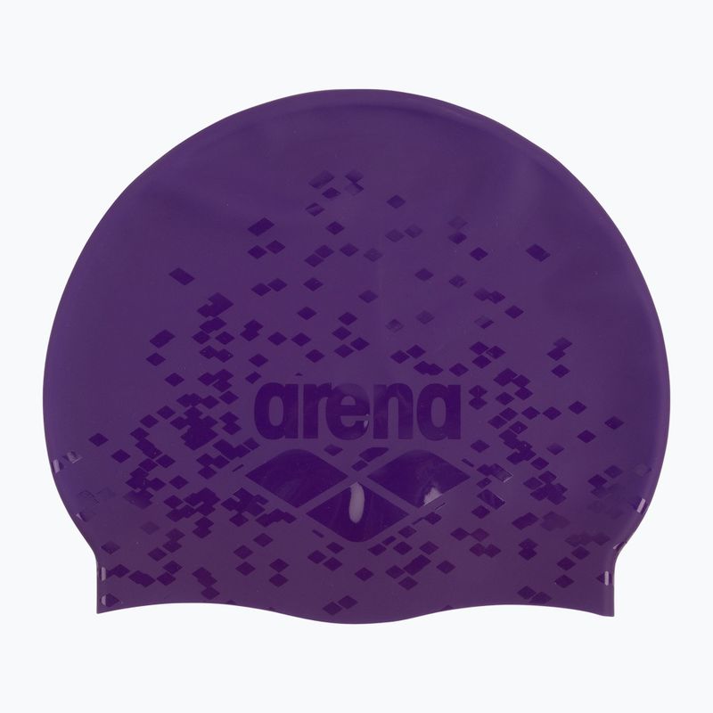 Plaukimo kepuraitė arena Shine plum/violet 2