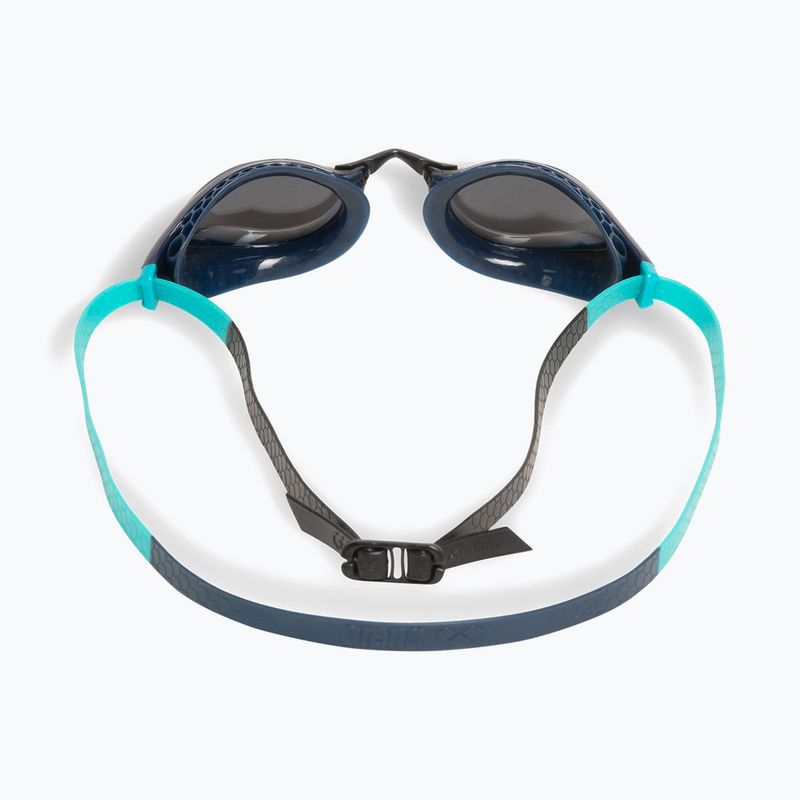 Plaukimo akiniai arena Air-Speed Mirror silver/navy/water 3