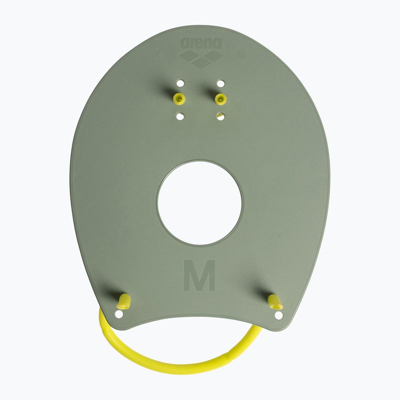 Plaukimo irklai arena Elite Hand Paddle 2 sage/artic lime 3