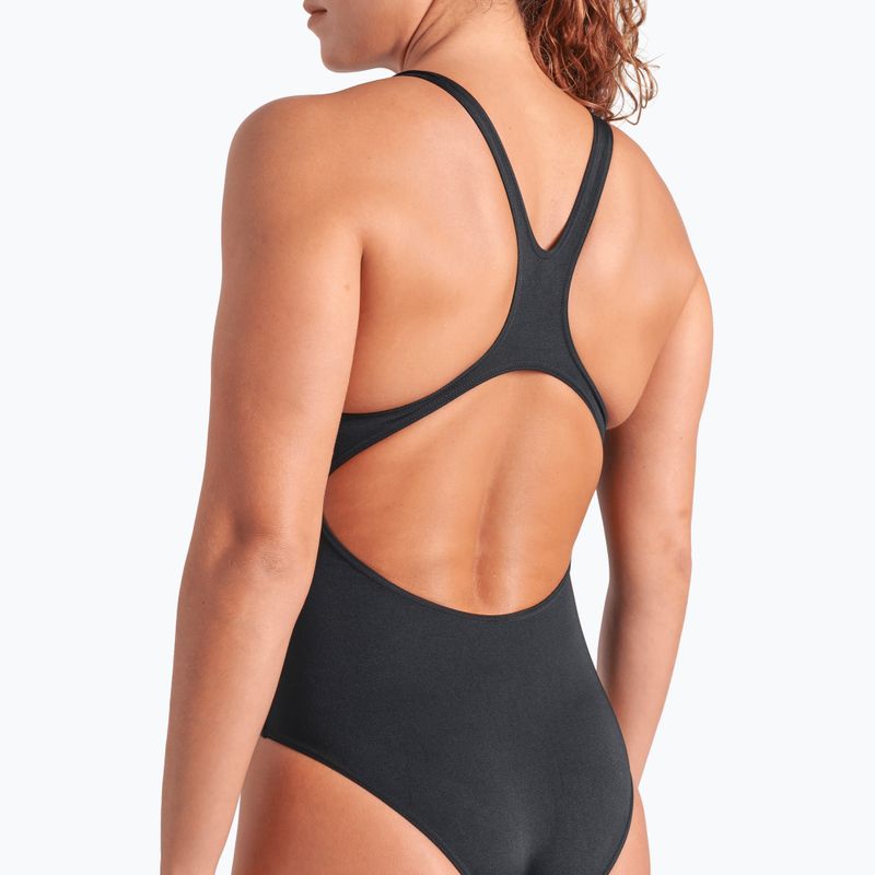 Moteriškas vientisas maudymosi kostiumėlis arena Water Fluids Swim Pro Back black multi/black 9