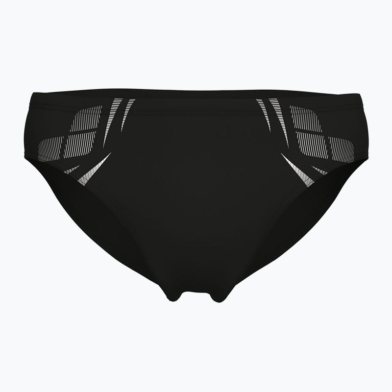 Vyriškos plaukimo glaudės arena Poseidonia Swim Briefs black/white