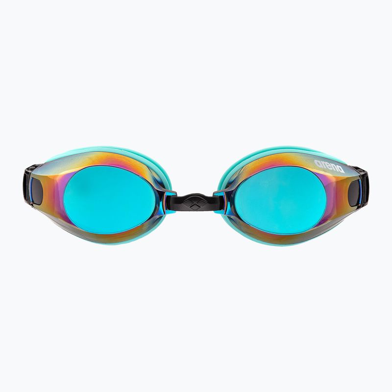 Plaukimo akiniai arena Zoom X-Fit Mirror turquoise/water/black 4