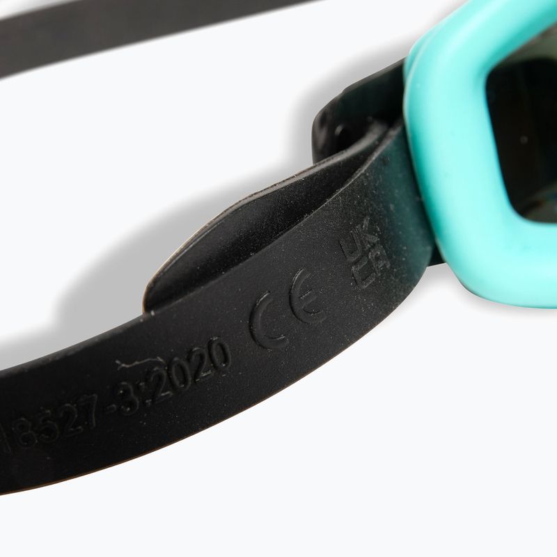 Plaukimo akiniai arena Zoom X-Fit Mirror turquoise/water/black 7