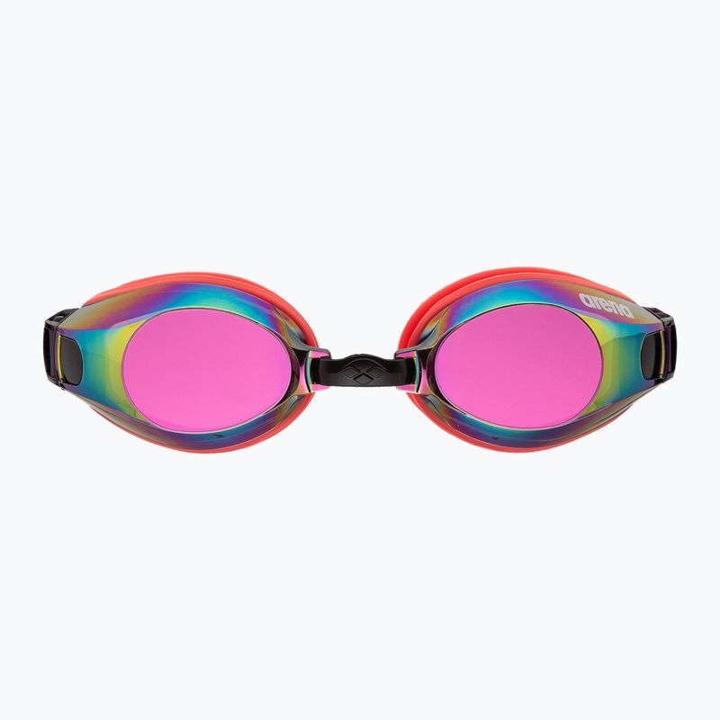 Plaukimo akiniai arena Zoom X-Fit Mirror copper/bright coral/plum 4