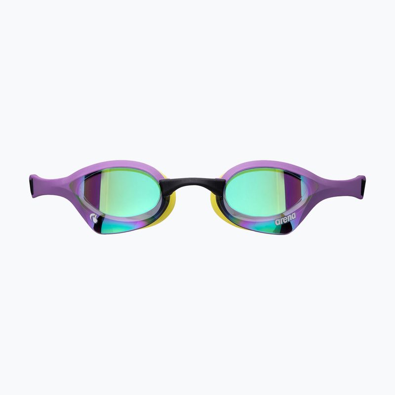 Plaukimo akiniai arena Cobra Ultra Swipe Mirror emerald/plum/cyber lime 4