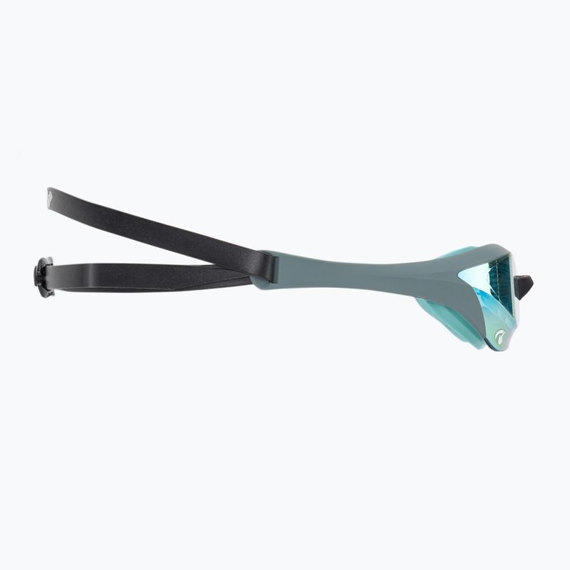 Plaukimo akiniai arena Cobra Ultra Swipe Mirror aqua/sage/peacock 3