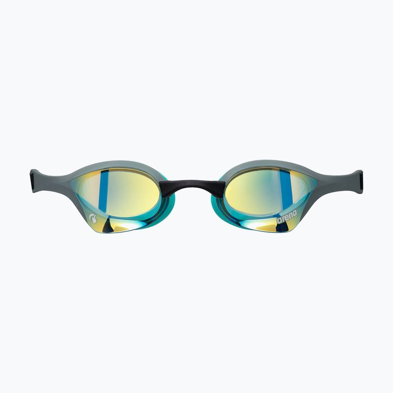 Plaukimo akiniai arena Cobra Ultra Swipe Mirror aqua/sage/peacock 4
