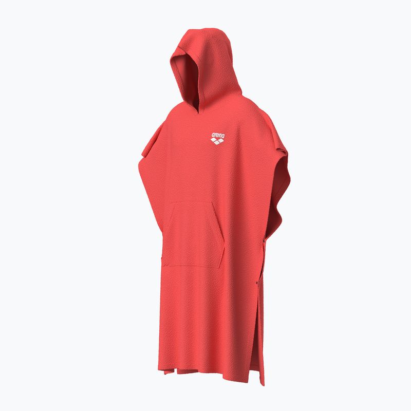 Pončas arena Cotton Poncho calypso coral/white 4