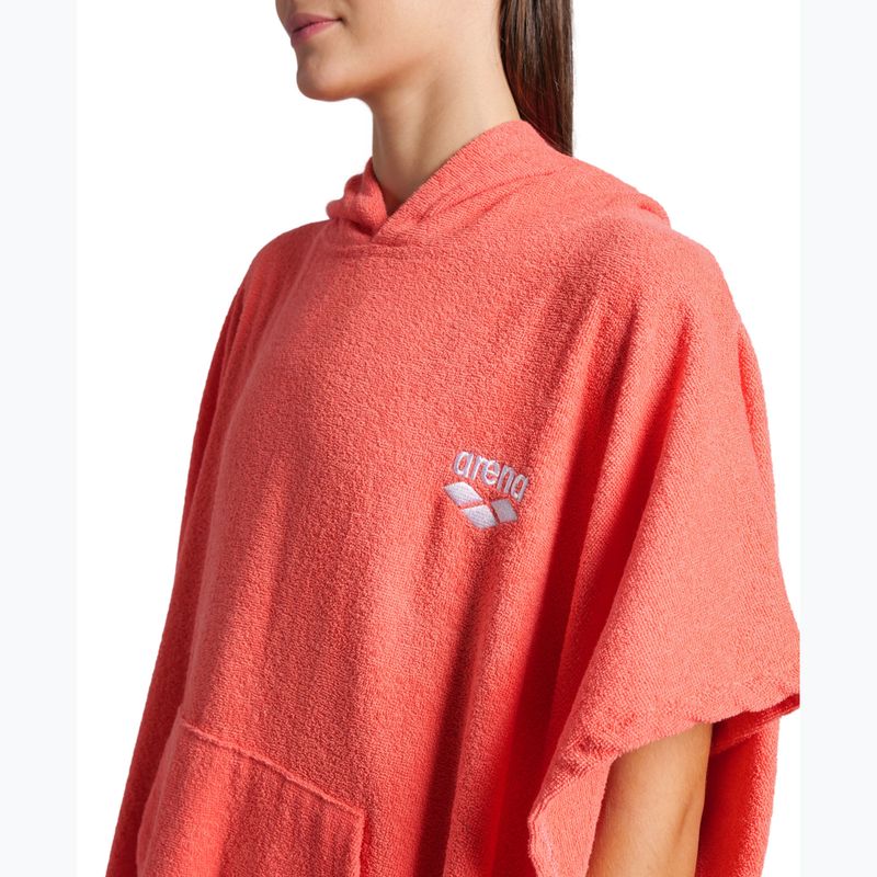 Pončas arena Cotton Poncho calypso coral/white 10