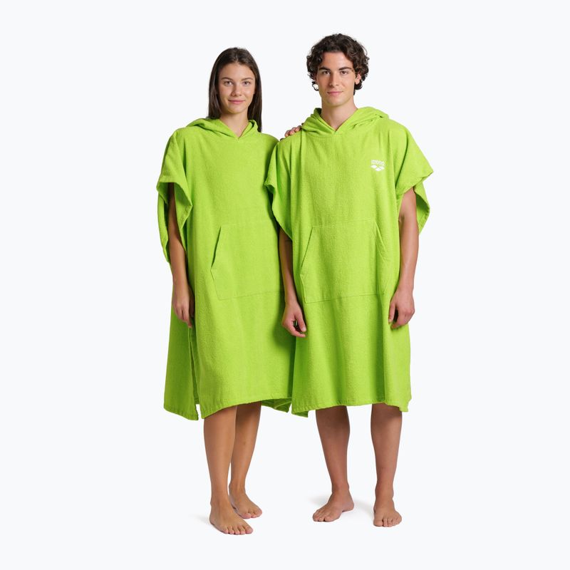 Pončas arena Cotton Poncho artic lime/white 5