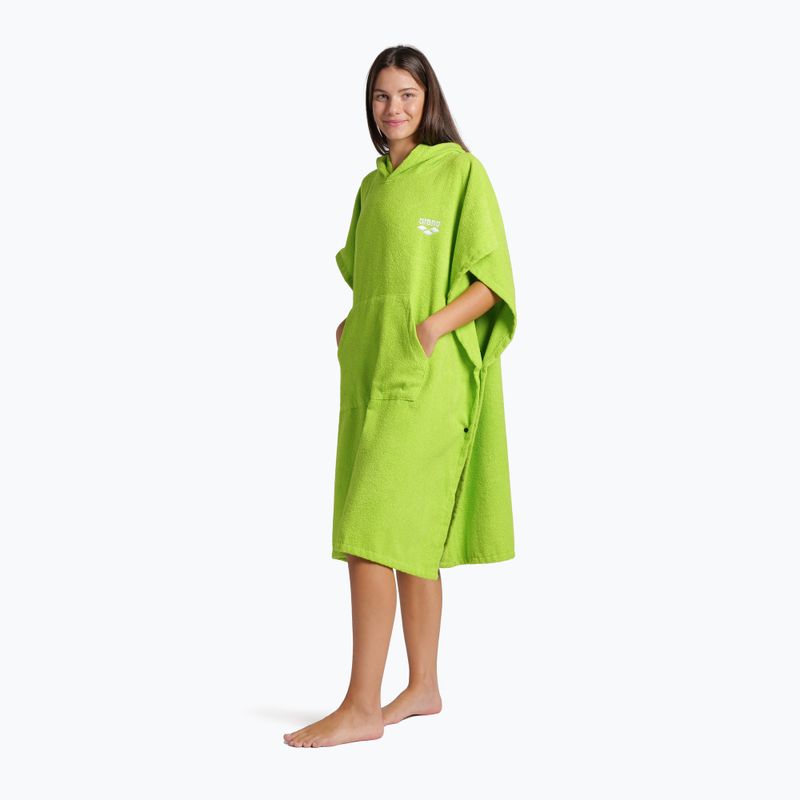 Pončas arena Cotton Poncho artic lime/white 6