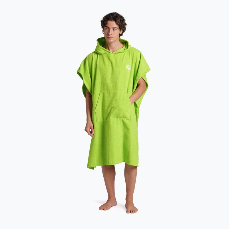 Pončas arena Cotton Poncho artic lime/white 7