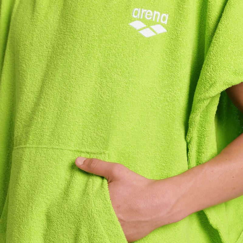 Pončas arena Cotton Poncho artic lime/white 10