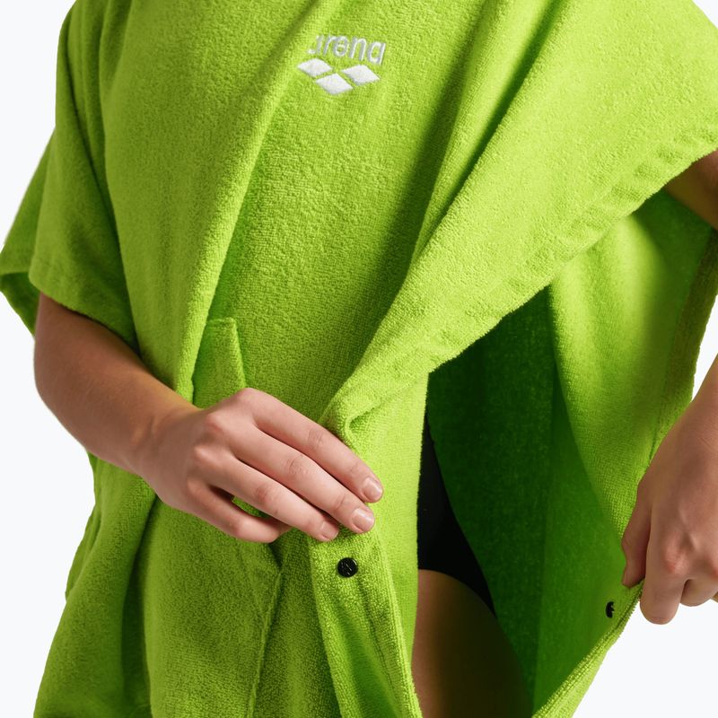 Pončas arena Cotton Poncho artic lime/white 11