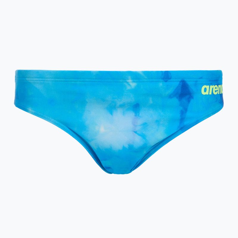 Vyriškos plaukimo glaudės arena Tie-Dye Briefs Allover blue multi