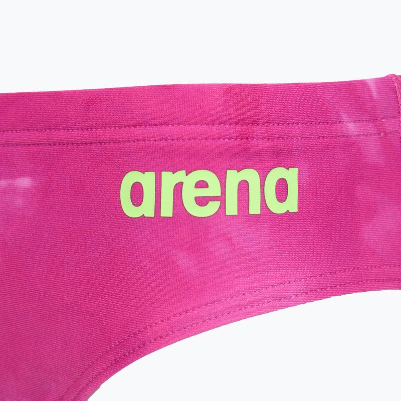 Vyriškos plaukimo glaudės arena Tie-Dye Briefs Allover shocking pink multi 3