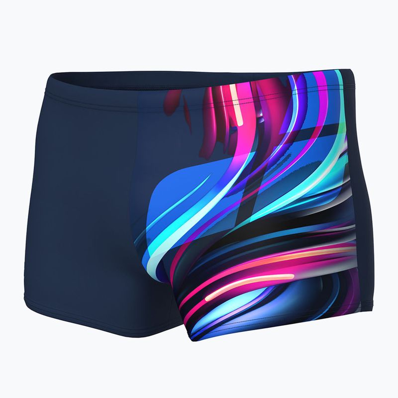 Vyriški arena Bloom maudymosi šortai Boxer Shorts multi navy/navy 3