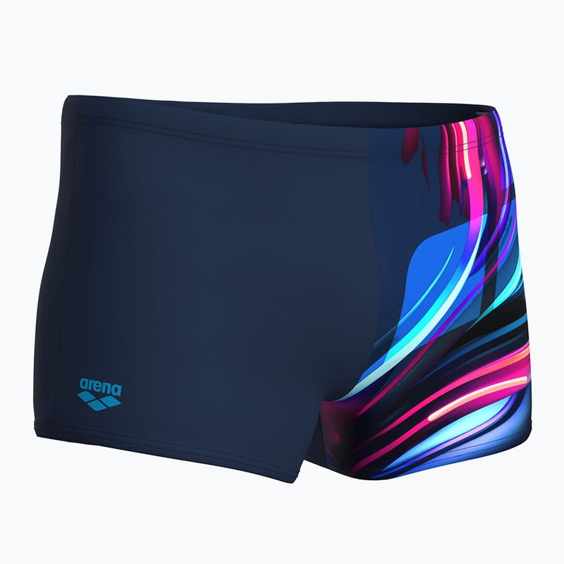 Vyriški arena Bloom maudymosi šortai Boxer Shorts multi navy/navy 4