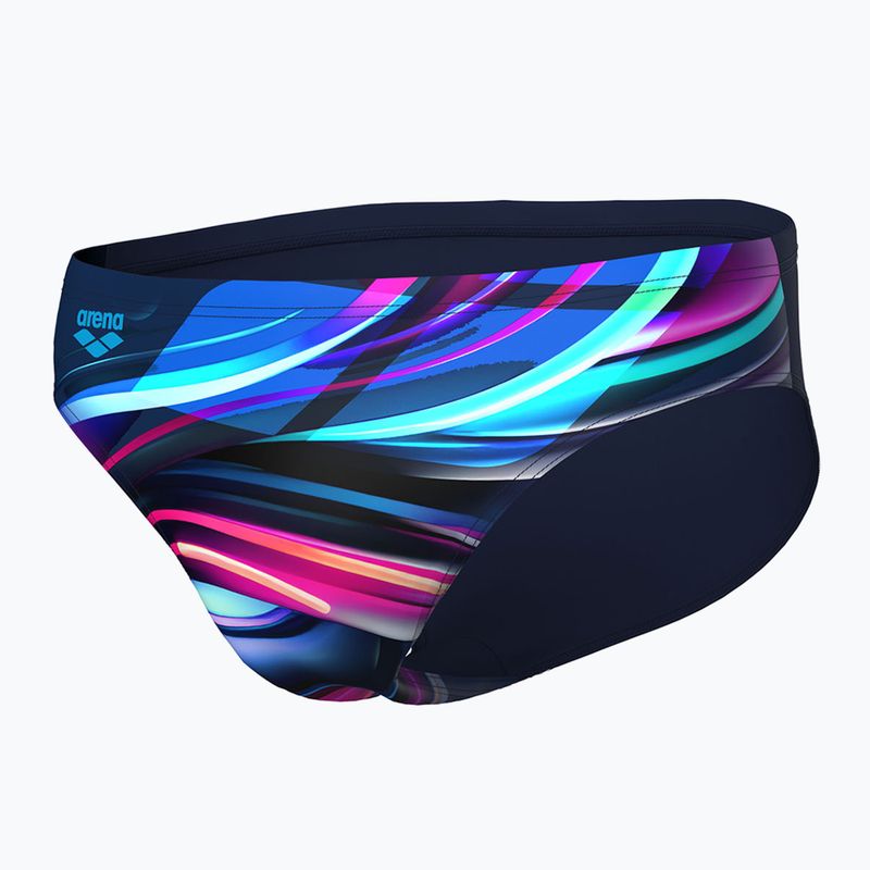 Vyriškos arena Bloom maudymosi kelnaitės multi navy/navy 3