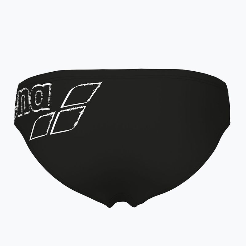 Vyriškos maudymosi kelnaitės arena Scratchy Swim Briefs black 2