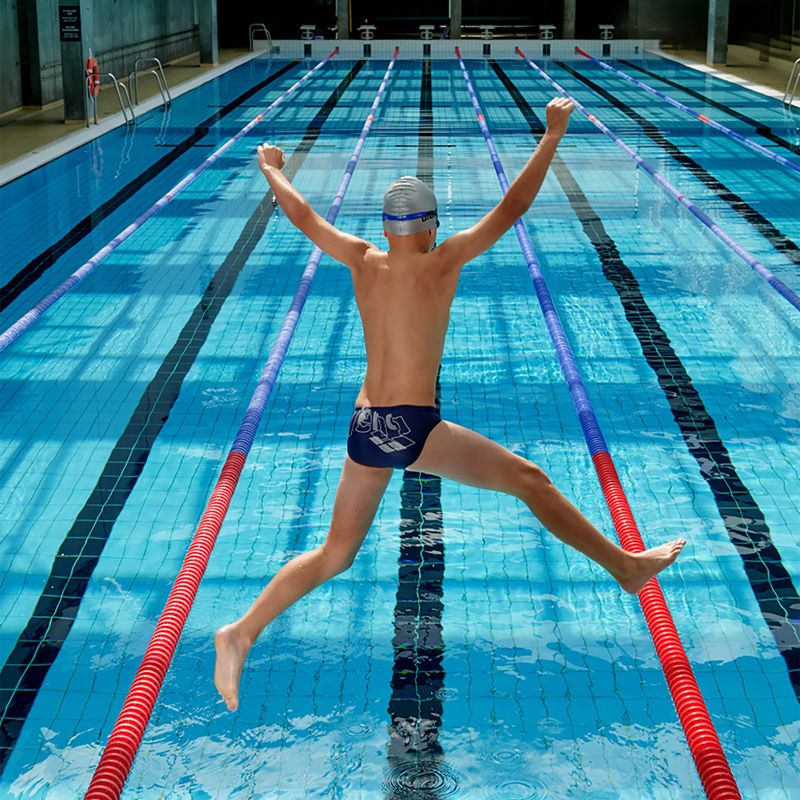 Vaikiškos plaukimo kelnaitės arena Tales Swim Briefs navy/white 7