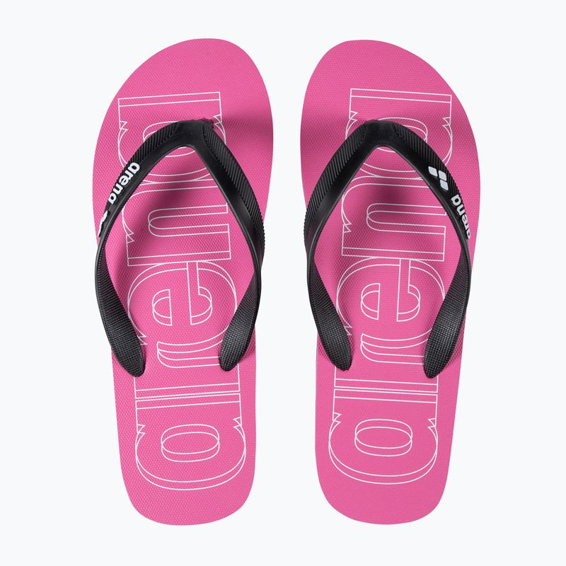 Šlepetės per pirštą arena Flip Flop shocking pink 3