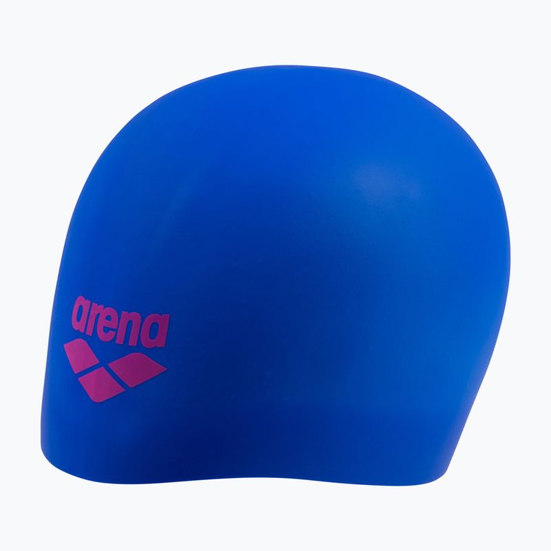Plaukimo kepuraitė arena Long Hair neon blue/shocking pink 2