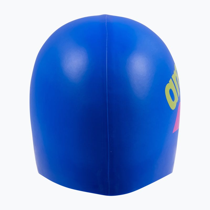 Plaukimo kepuraitė arena Big Logo neon blue/shocking pink/yellow star 5