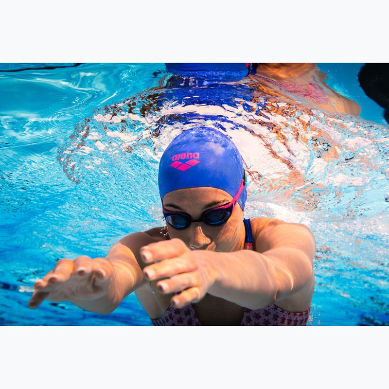 Plaukimo kepuraitė arena Big Logo neon blue/shocking pink/yellow star 10